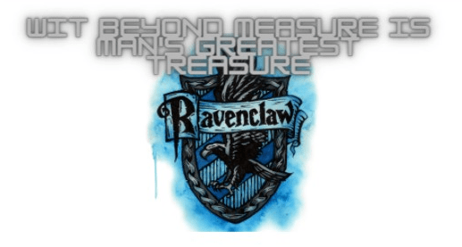 Ravenclaw!